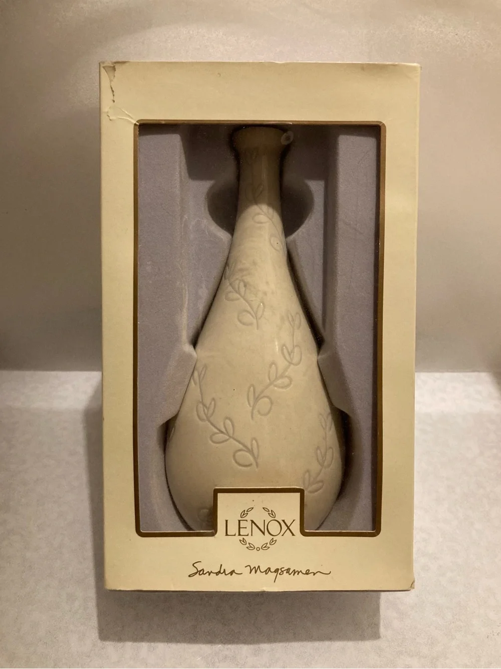 Lenox Budding Birthstone Vase APRIL